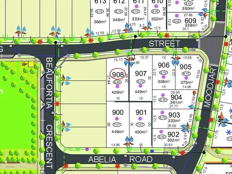 Main view of Homely land listing, Lot 908 Quondong Street, Baldivis WA 6171