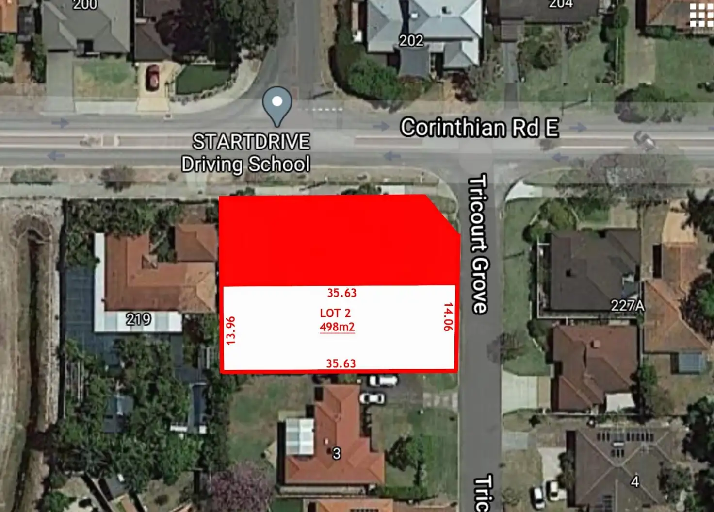 Main view of Homely land listing, 1B Tricourt Grove, Riverton WA 6148