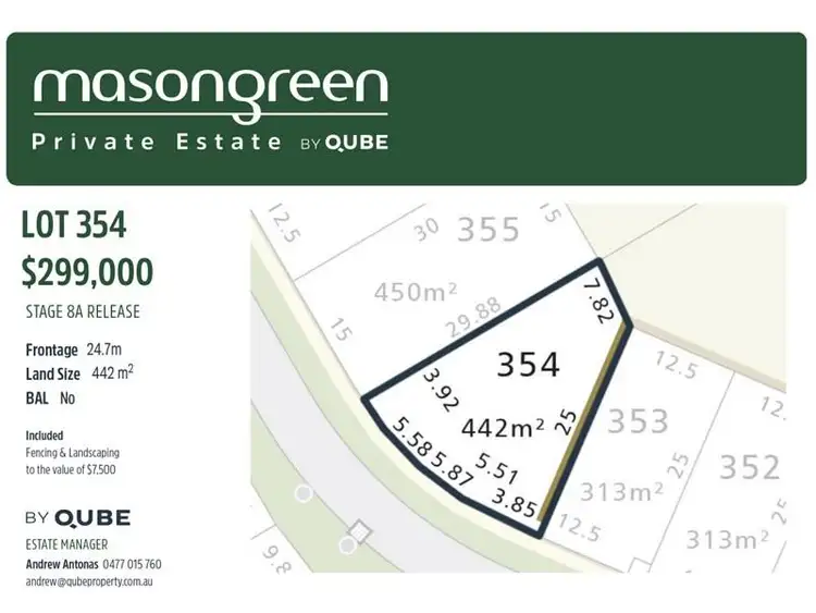 Main view of Homely land listing, Lot 354, Klondyke Street, Piara Waters WA 6112