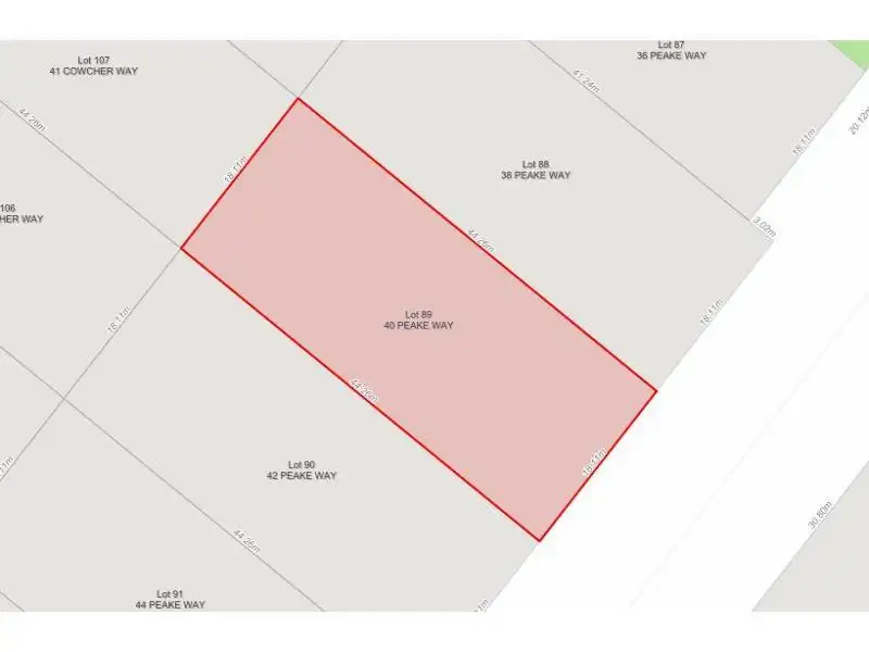 Main view of Homely land listing, 40 Peake Way, Medina WA 6167