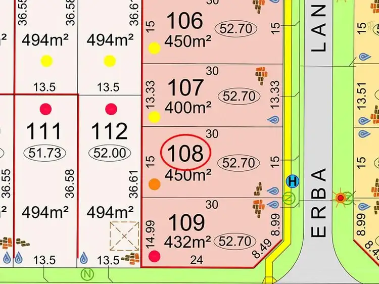 Main view of Homely land listing, Lot 108, Erba Lane, Landsdale WA 6065