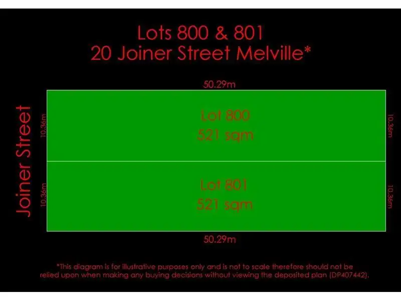Main view of Homely land listing, Lot 801, 20 JOINER STREET, Melville WA 6156