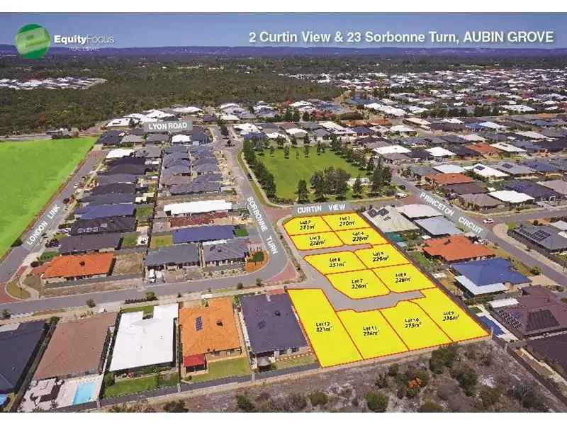 Main view of Homely land listing, Lot 2, 2 Curtin View, Aubin Grove WA 6164