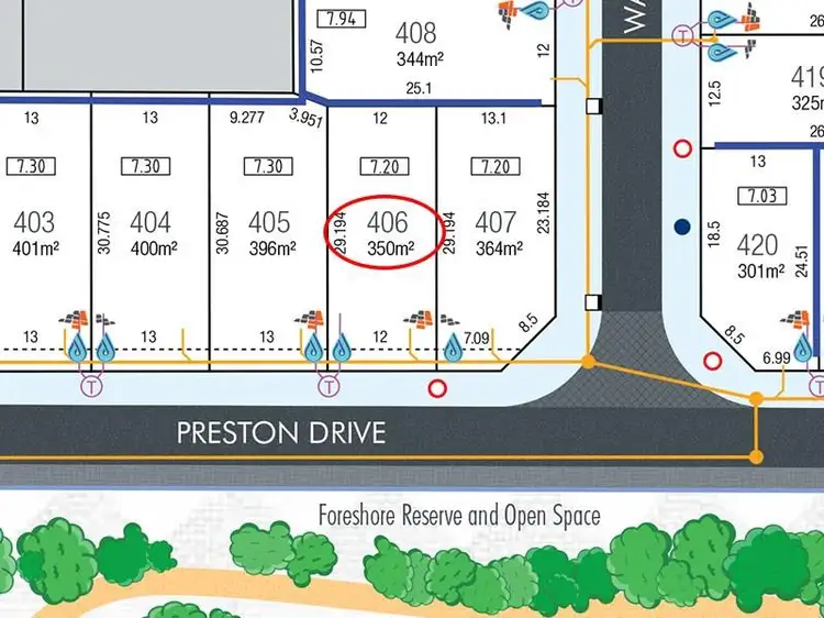 Main view of Homely land listing, Lot 406, 22 Preston Drive, Munster WA 6166