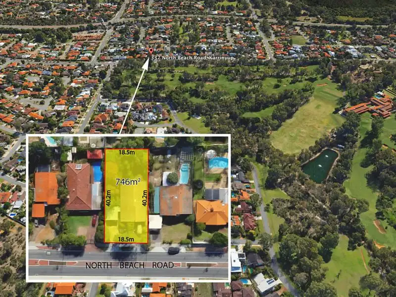 Main view of Homely house listing, 337 North Beach Road, Karrinyup WA 6018