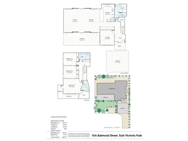 Fifth view of Homely house listing, 76A Balmoral Street, East Victoria Park WA 6101