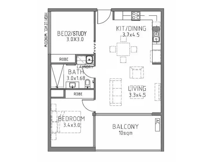 Second view of Homely apartment listing, 74/35 Hastings St, Scarborough WA 6019