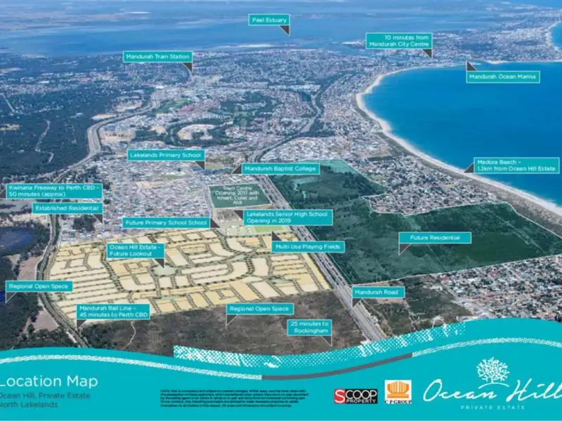 Main view of Homely land listing, Lot 471, Alverstone Boulevard, Lakelands WA 6180
