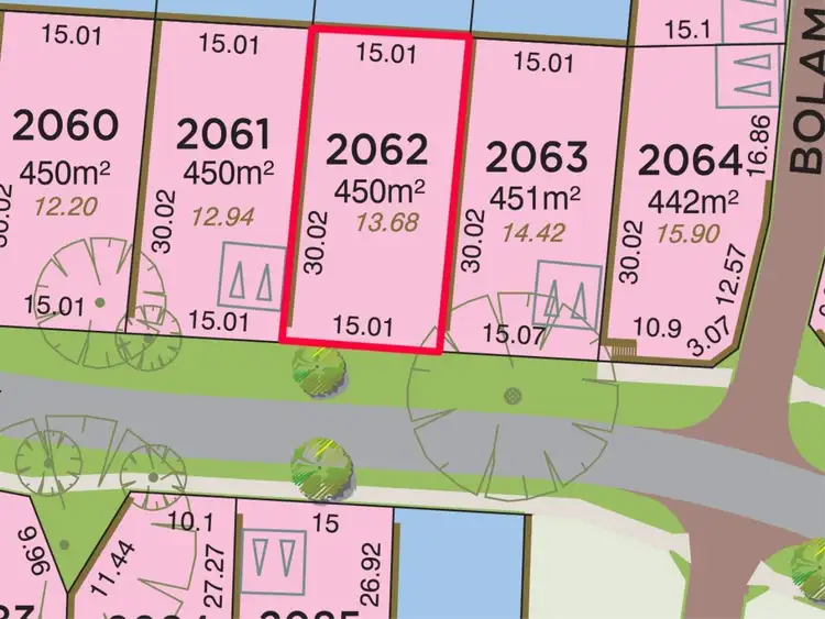 Main view of Homely land listing, Lot 2062, Allendale Way, Wellard WA 6170