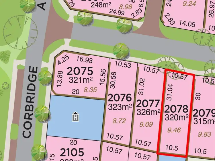Main view of Homely land listing, Lot 2078, Allendale Way, Wellard WA 6170
