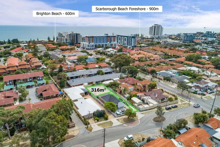 Second view of Homely land listing, 55A Stanley Street, Scarborough WA 6019