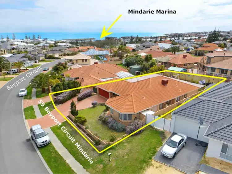 Second view of Homely house listing, 55 Bayport Circuit, Mindarie WA 6030
