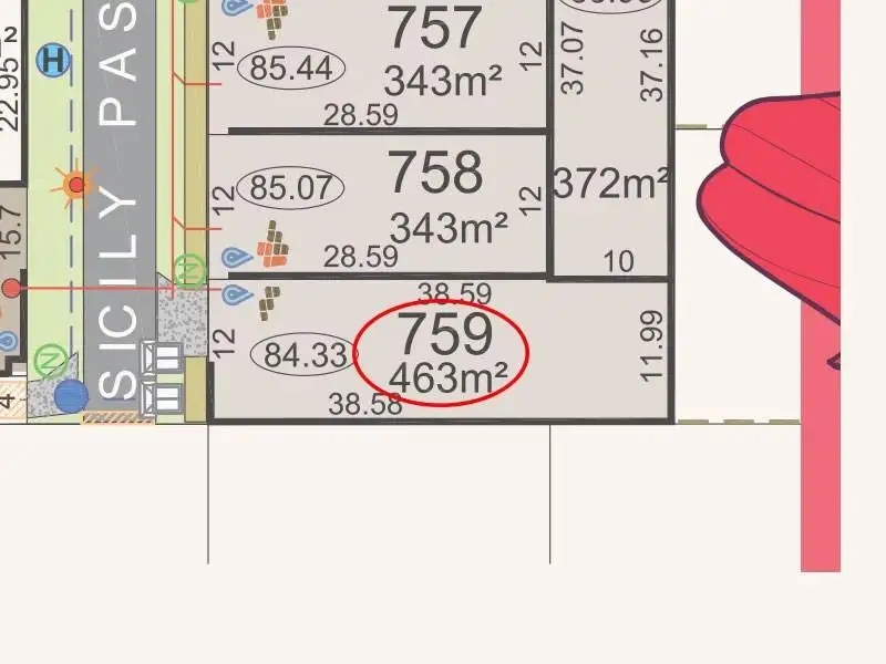 Main view of Homely land listing, Lot 759 Sicily Pass, Hocking WA 6065