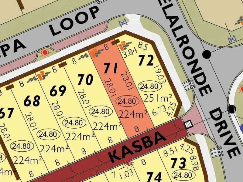 Main view of Homely land listing, Lot 71 Prespa Loop, Success WA 6164