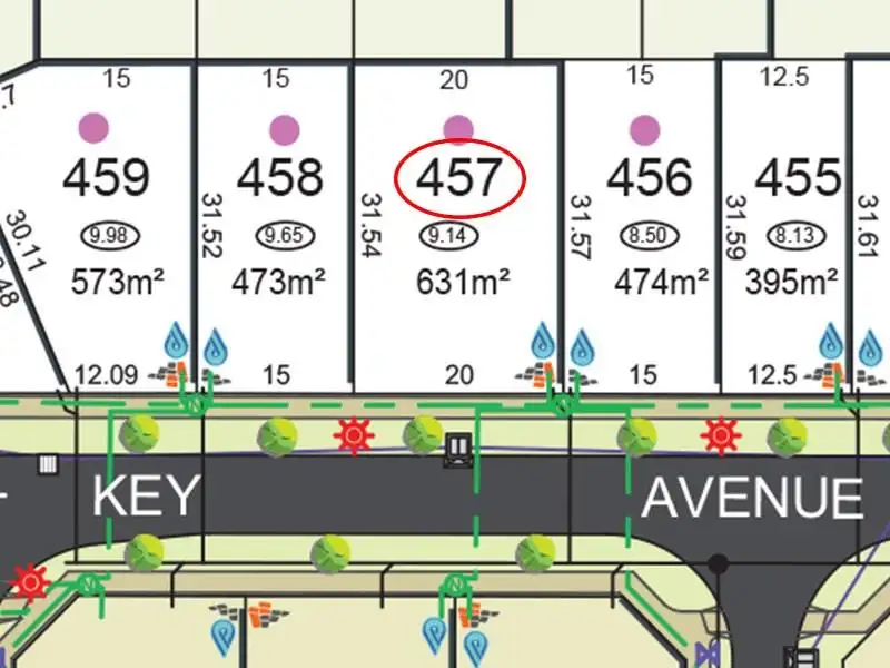 Main view of Homely land listing, Lot 457 Key Avenue, Baldivis WA 6171