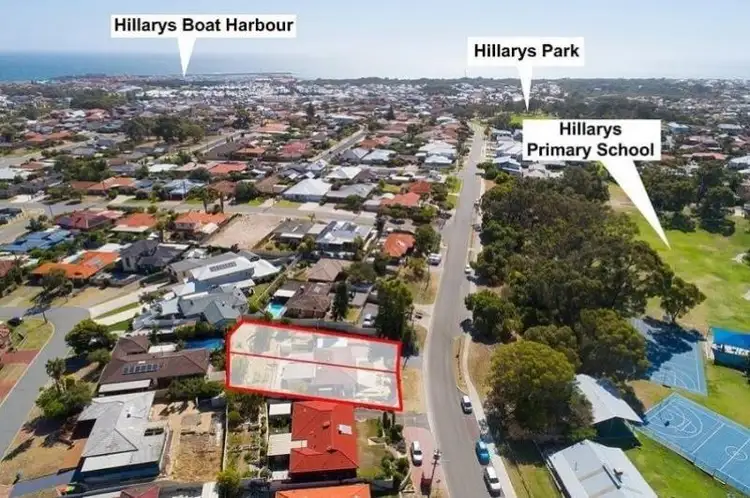 Second view of Homely land listing, 58b Lymburner Drive, Hillarys WA 6025