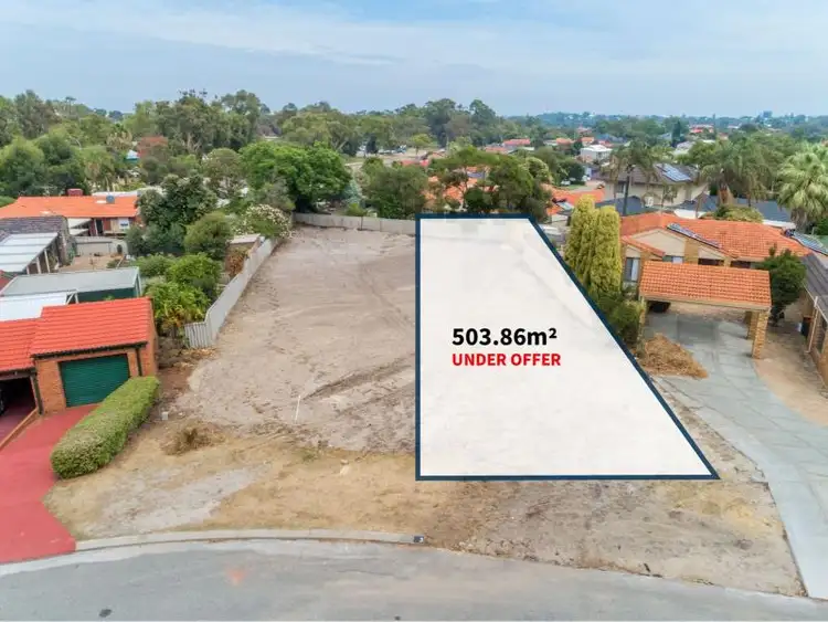 Third view of Homely land listing, LOT 1/3 Ballidon Crescent, Carine WA 6020