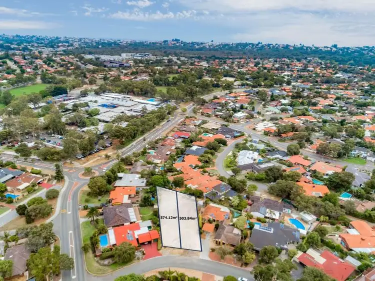 Fifth view of Homely land listing, LOT 1/3 Ballidon Crescent, Carine WA 6020