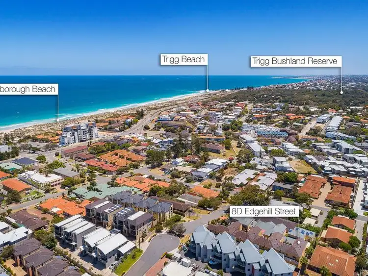 Second view of Homely townhouse listing, 8D Edgehill Street, Scarborough WA 6019