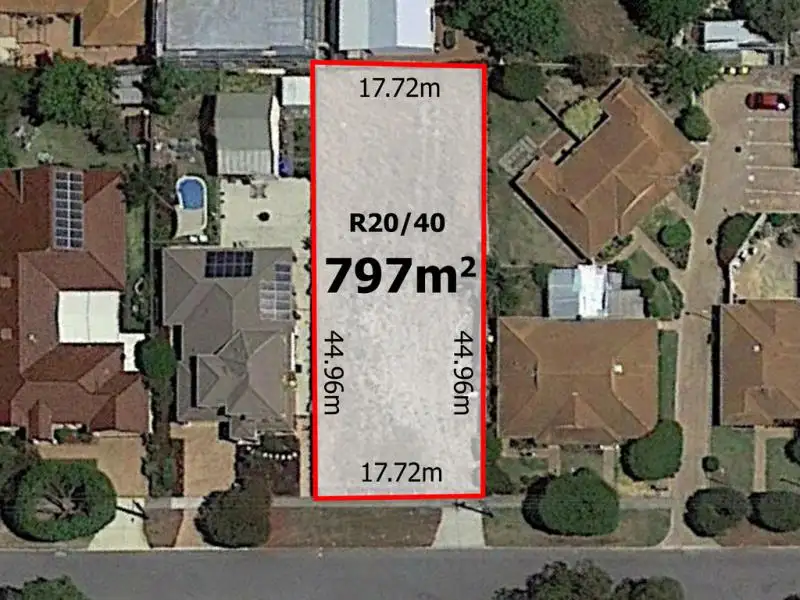 Main view of Homely land listing, 13 Raleigh Street, Belmont WA 6104