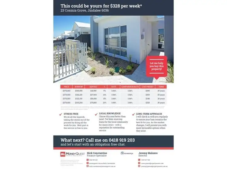 Seventh view of Homely house listing, 23 Cosmia Grove, Jindalee WA 6036