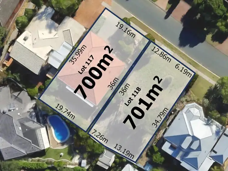 Main view of Homely land listing, 18 The Crest, Woodvale WA 6026