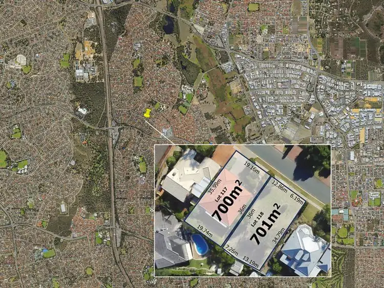 Second view of Homely land listing, 18 The Crest, Woodvale WA 6026