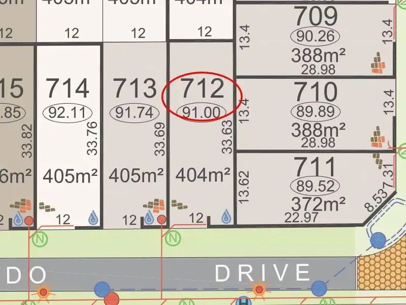 Main view of Homely land listing, Lot 712 Toledo Drive, Hocking WA 6065