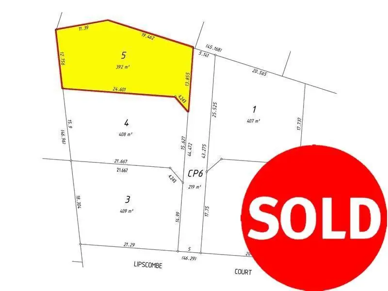 Main view of Homely land listing, Lot 5, 8 Lipscombe Court, Medina WA 6167