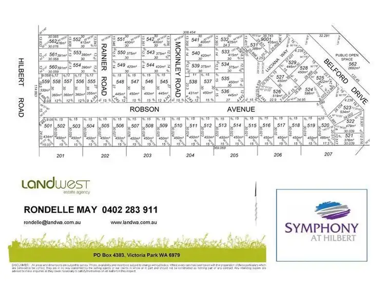 Second view of Homely land listing, Lot 512 Robson Avenue, Hilbert WA 6112