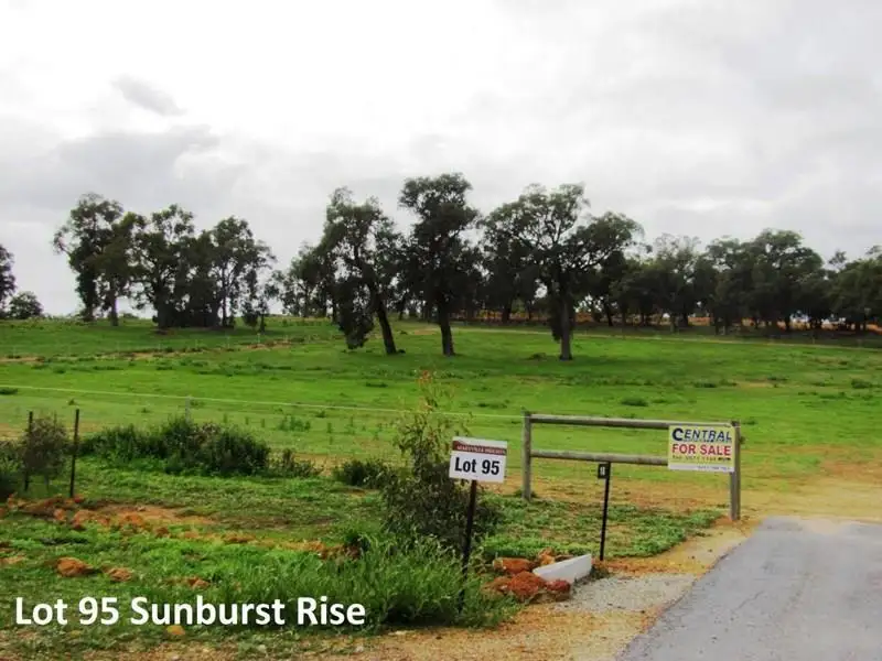 Main view of Homely land listing, Lot 95 Sunburst Rise, Lower Chittering WA 6084