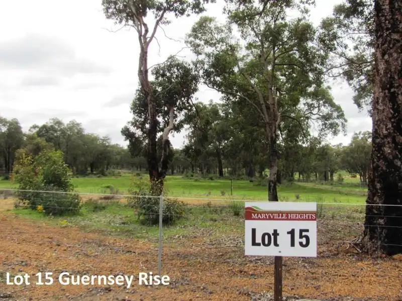 Main view of Homely land listing, Lot 15 Guernsey Rise, Lower Chittering WA 6084