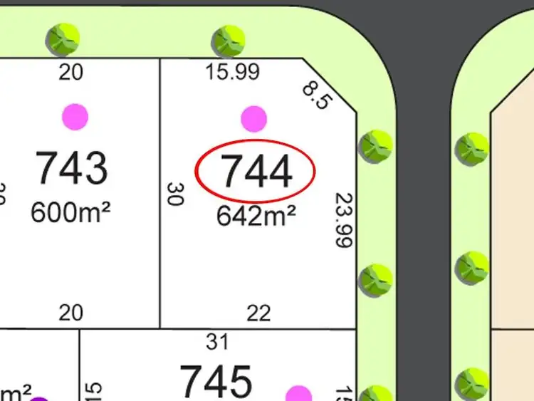 Main view of Homely land listing, Lot 744 Key Close, Baldivis WA 6171