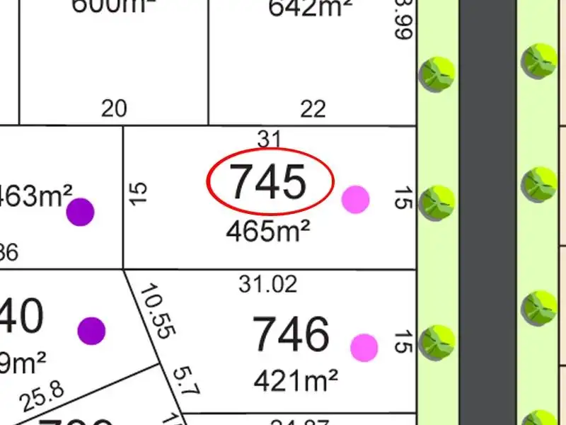 Main view of Homely land listing, Lot 745 Taaruuk Street, Baldivis WA 6171