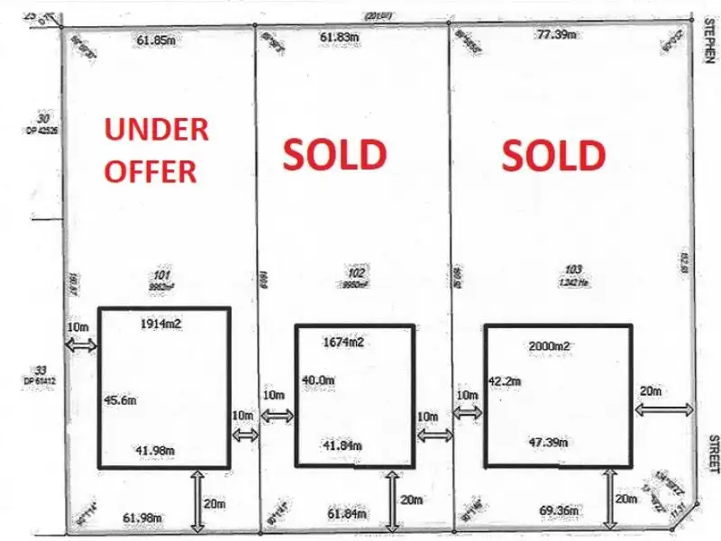Main view of Homely land listing, Lots 101, 102 and 103 Armstrong St, Boyanup WA 6237