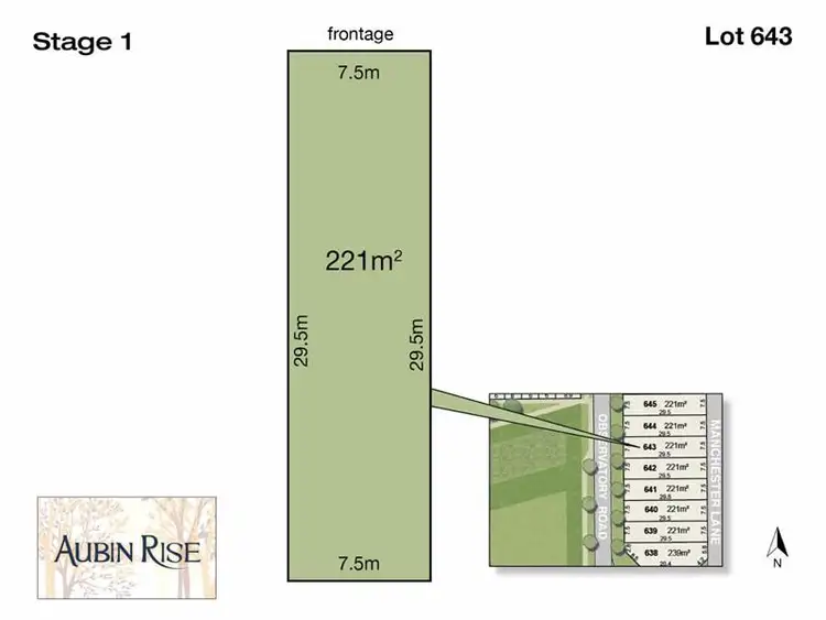 Second view of Homely land listing, Lot 643 Observatory Avenue, Aubin Grove WA 6164