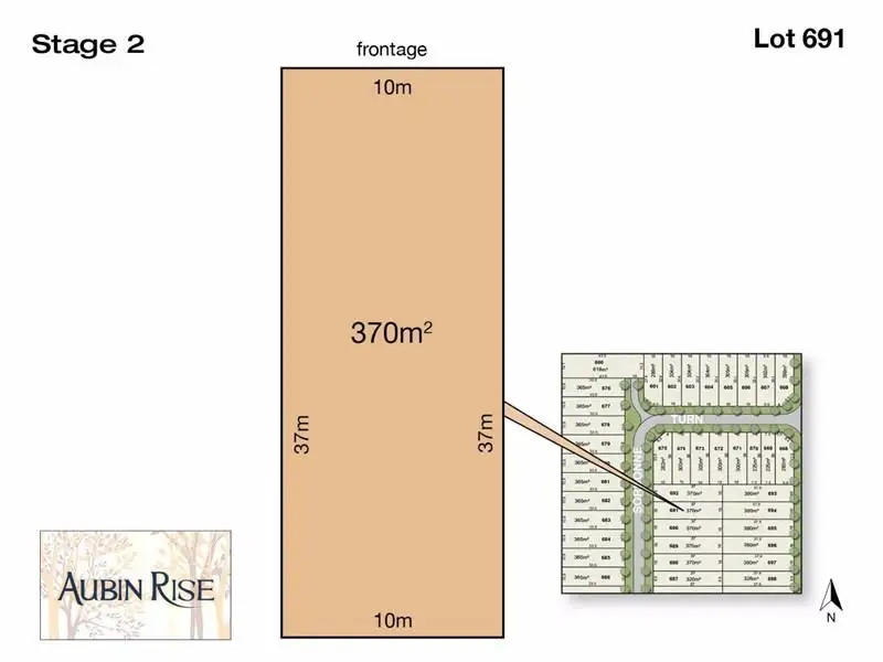Main view of Homely land listing, Lot 691 Sorbonne Turn, Aubin Grove WA 6164