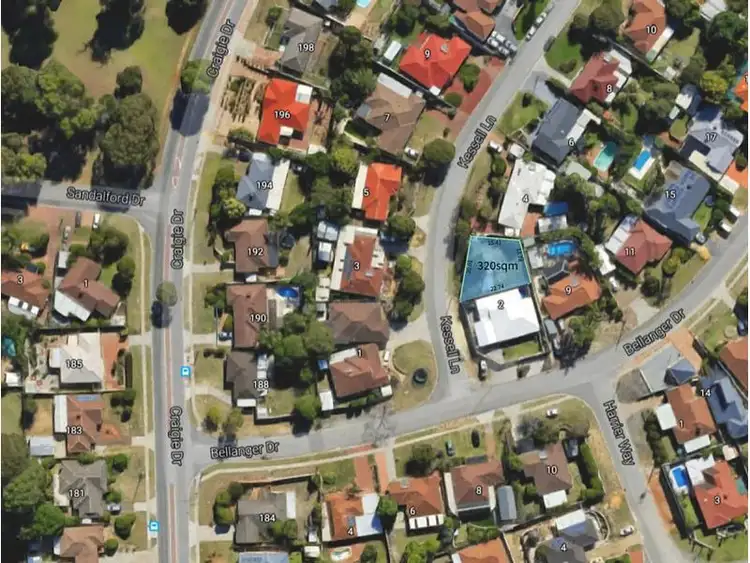 Second view of Homely land listing, 2 Kessell Lane, Beldon WA 6027