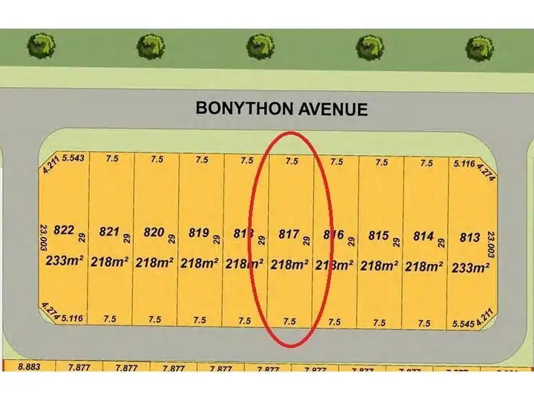 Second view of Homely land listing, Lot 817 Bonython Avenue, Hocking WA 6065