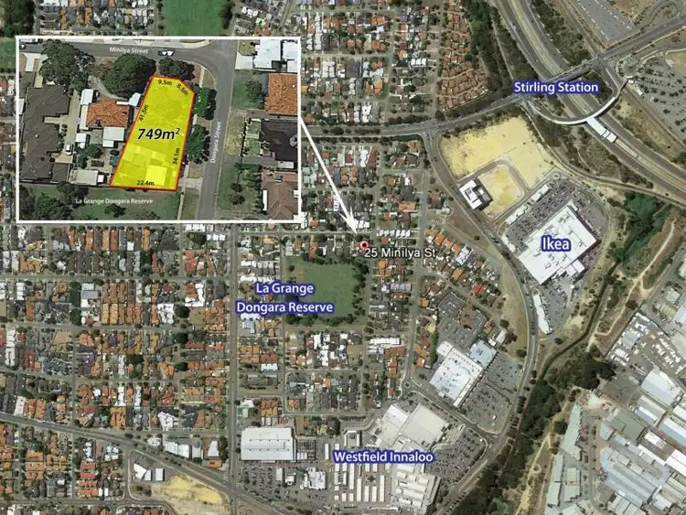Second view of Homely house listing, 25 Minilya Street, Innaloo WA 6018