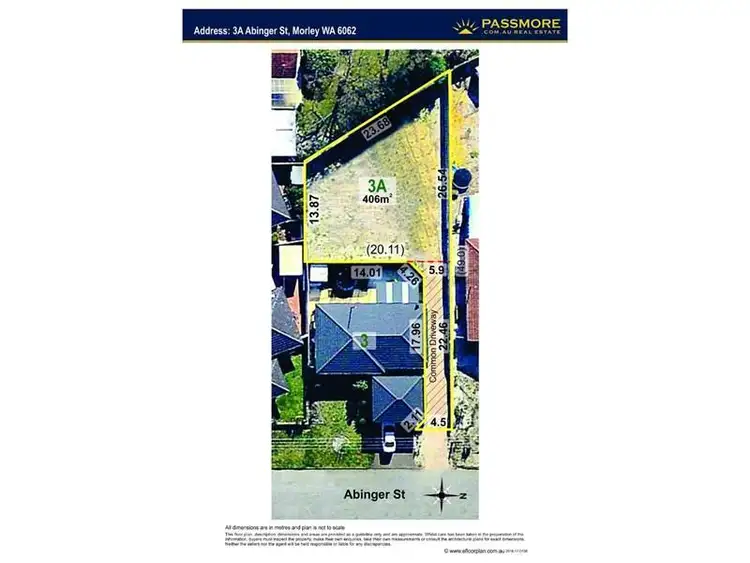 Second view of Homely land listing, 3A ABINGER STREET, Morley WA 6062