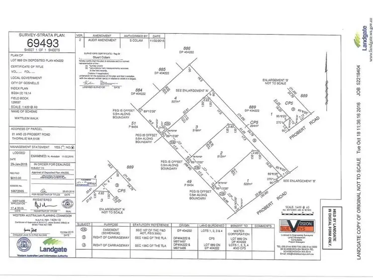 Main view of Homely land listing, 23B Probert Road, Thornlie WA 6108