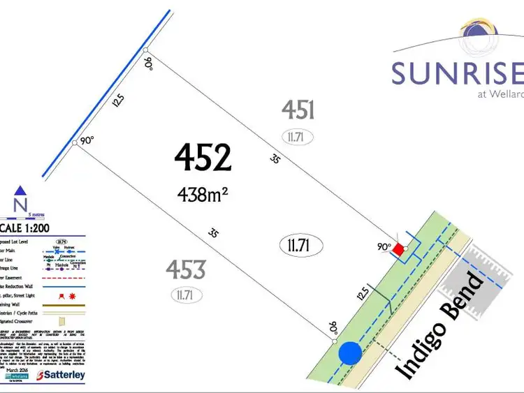 Fifth view of Homely land listing, LOT 452 Indigo Bend, Wellard WA 6170