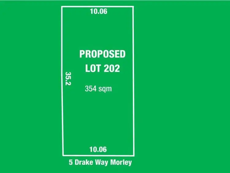 Main view of Homely land listing, 5 Drake Way, Morley WA 6062