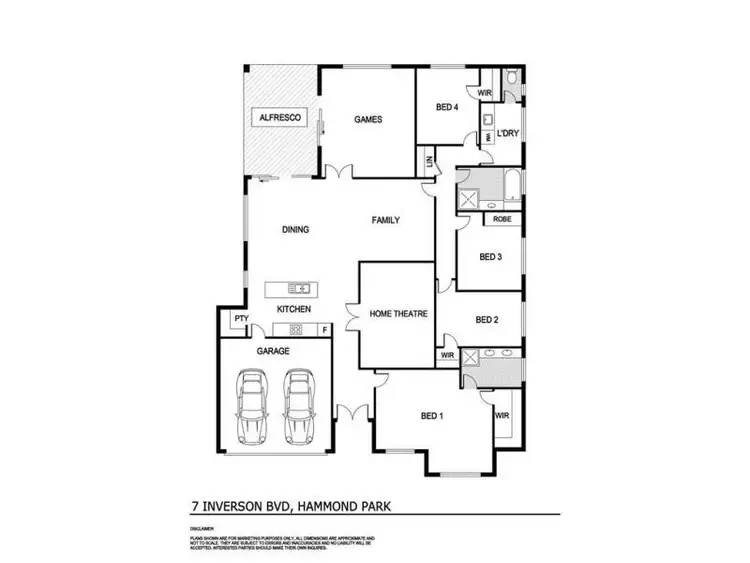 Fifth view of Homely house listing, 7 Inverson Boulevard, Hammond Park WA 6164