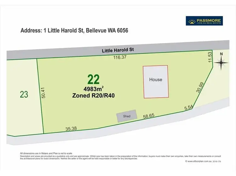 1 LITTLE HAROLD STREET, Bellevue WA 6056