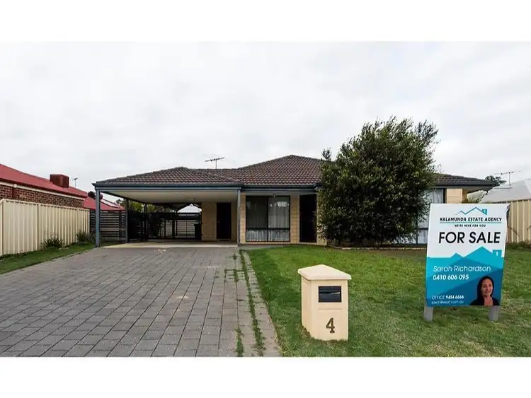 Main view of Homely house listing, 4 Pinker Crescent, Maida Vale WA 6057