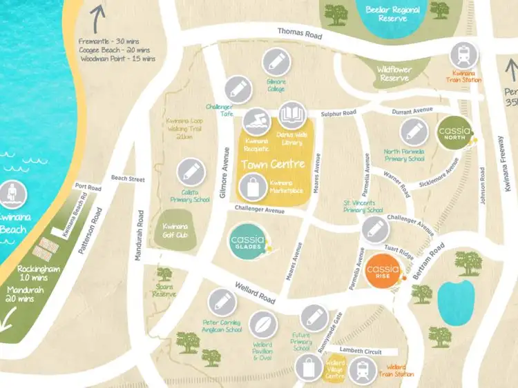 Third view of Homely land listing, LOT 51 Hawkeswood Boulevard, Kwinana Town Centre WA 6167