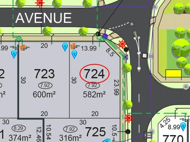 Main view of Homely land listing, Lot 724 Key Avenue, Baldivis WA 6171