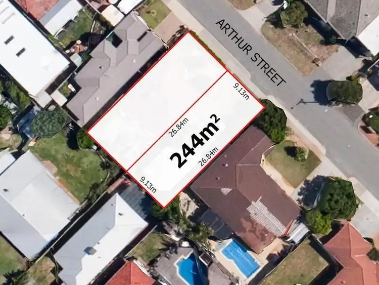 Second view of Homely land listing, 6A Arthur Street, Kewdale WA 6105